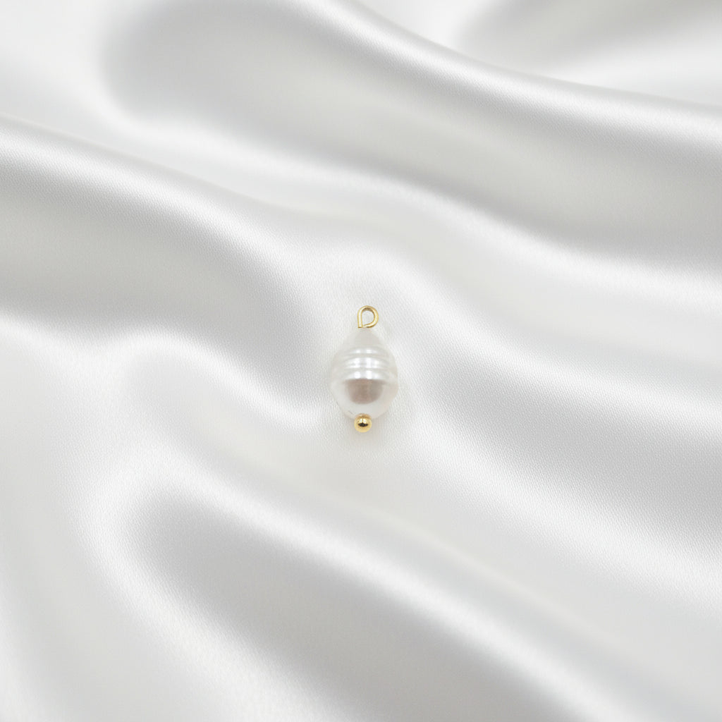Charm perle ronde acrylique