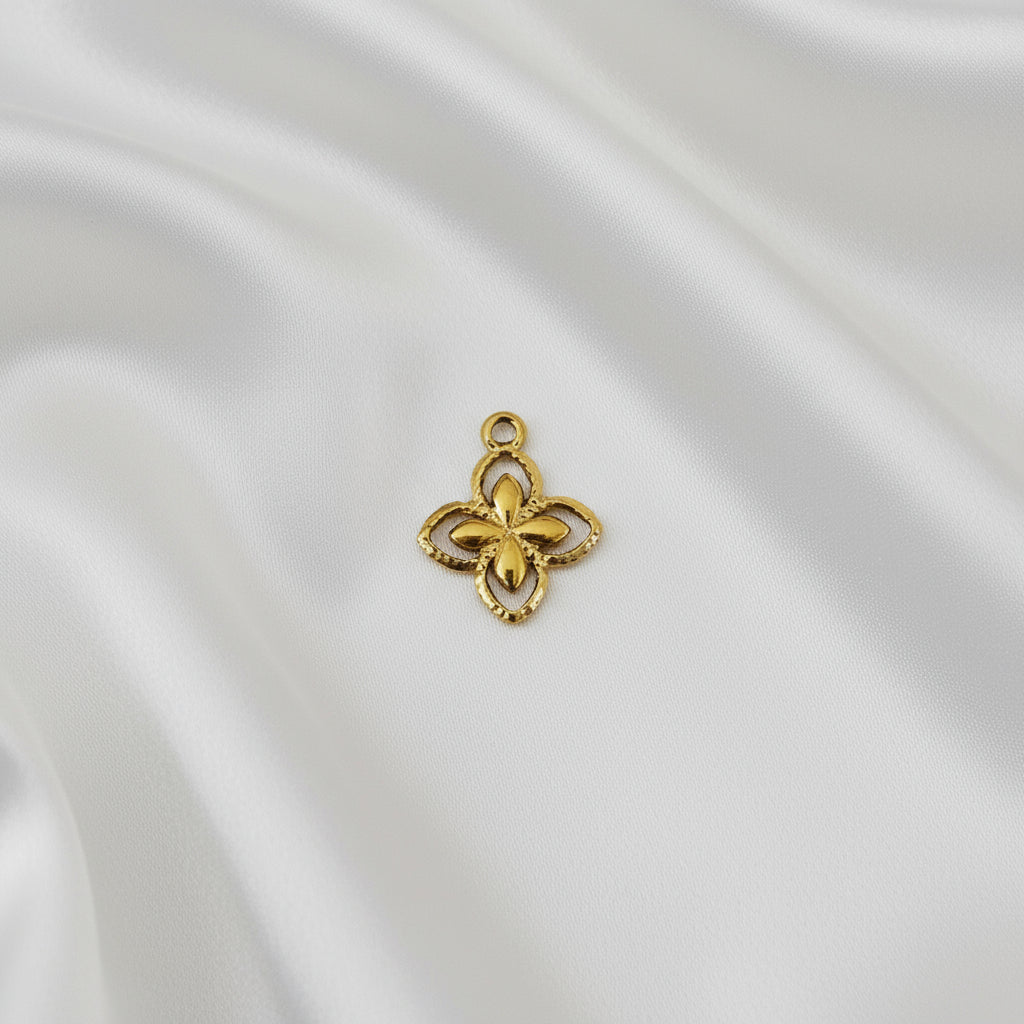 Charm Trèfle doré