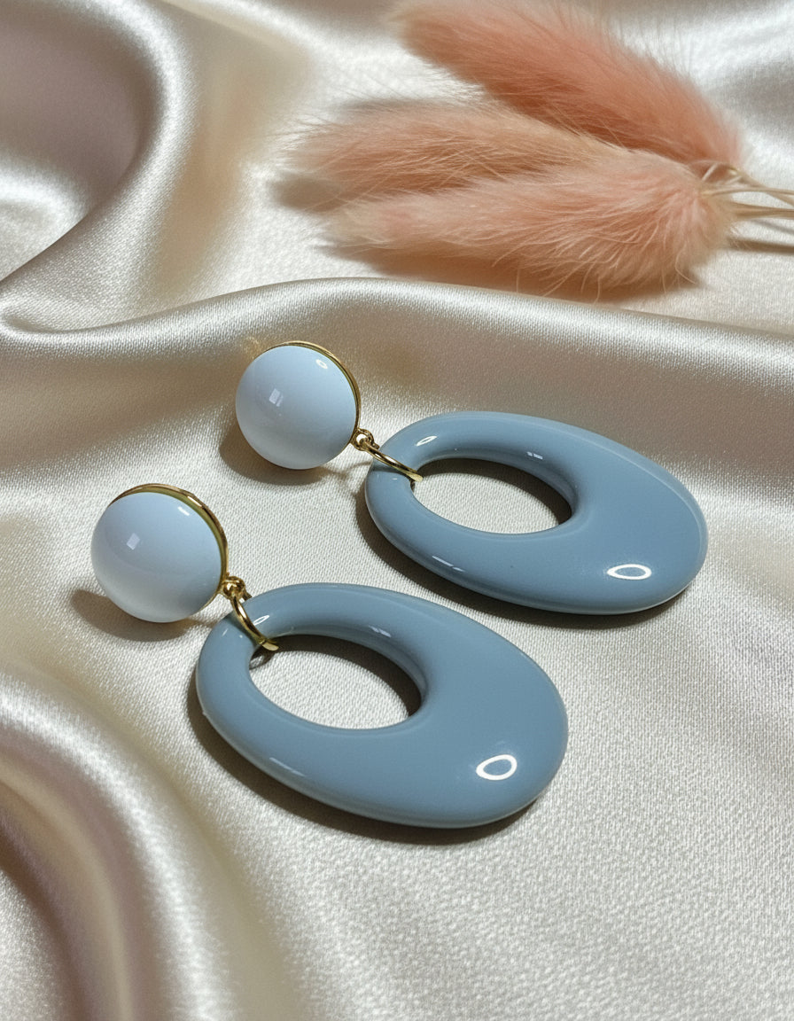 Boucles d'oreilles Ovaline