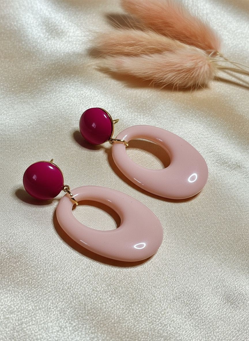 Boucles d'oreilles Ovaline
