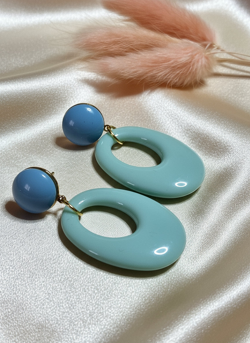 Boucles d'oreilles Ovaline