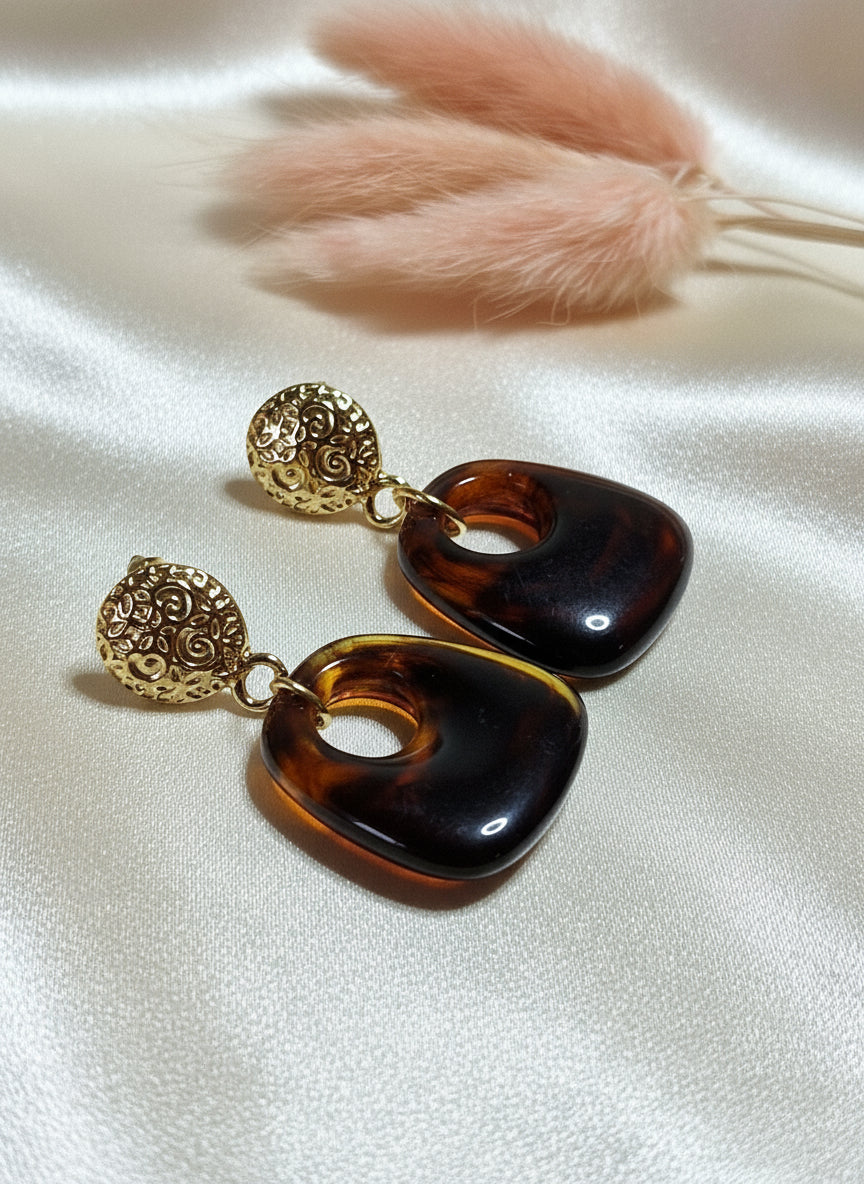 Boucles d'oreilles Trapèze