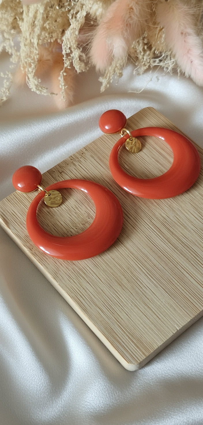 Boucles d'oreilles Vintazy
