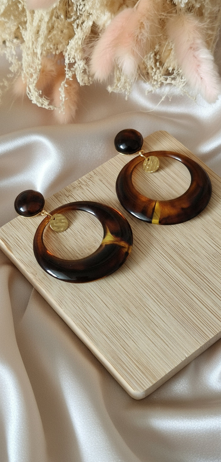 Boucles d'oreilles Vintazy