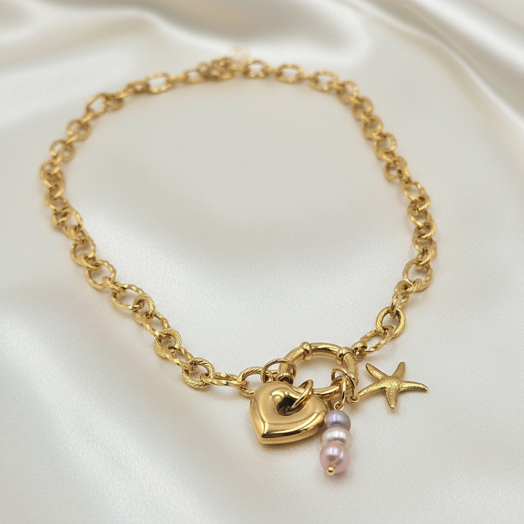 Chaine personnalisable Valentine
