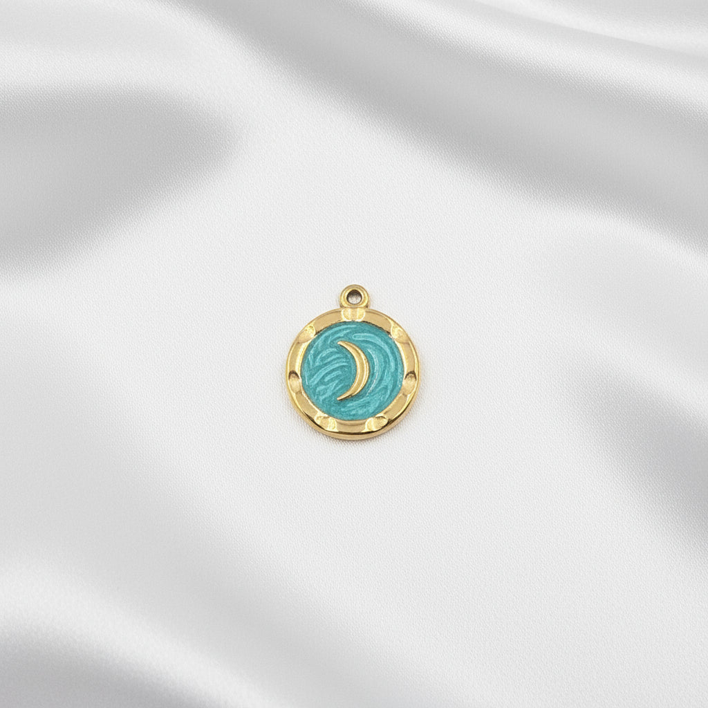 Charm Lune doré