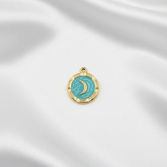 Charm Lune doré