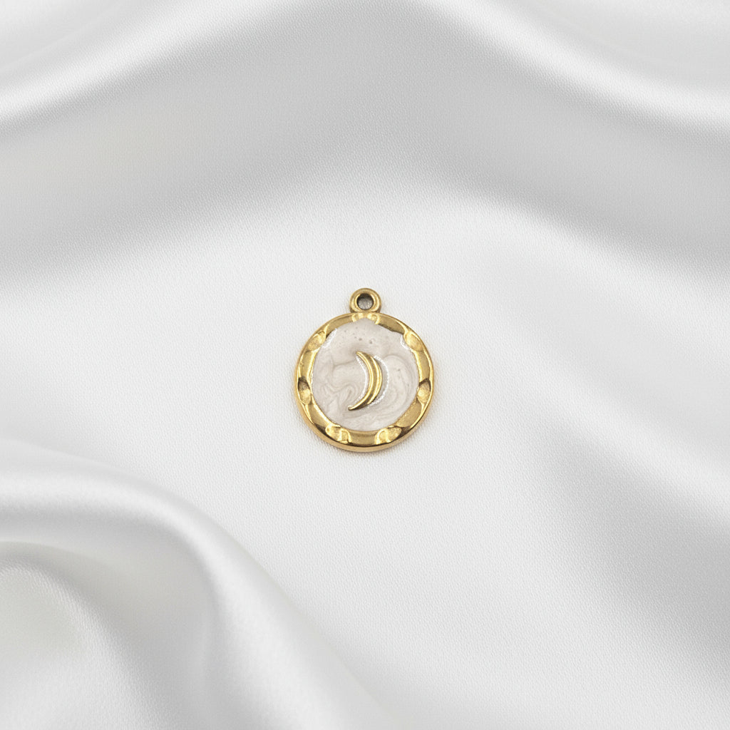 Charm Lune doré