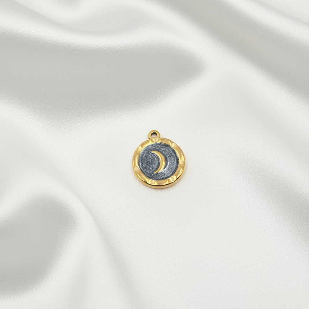 Charm Lune doré