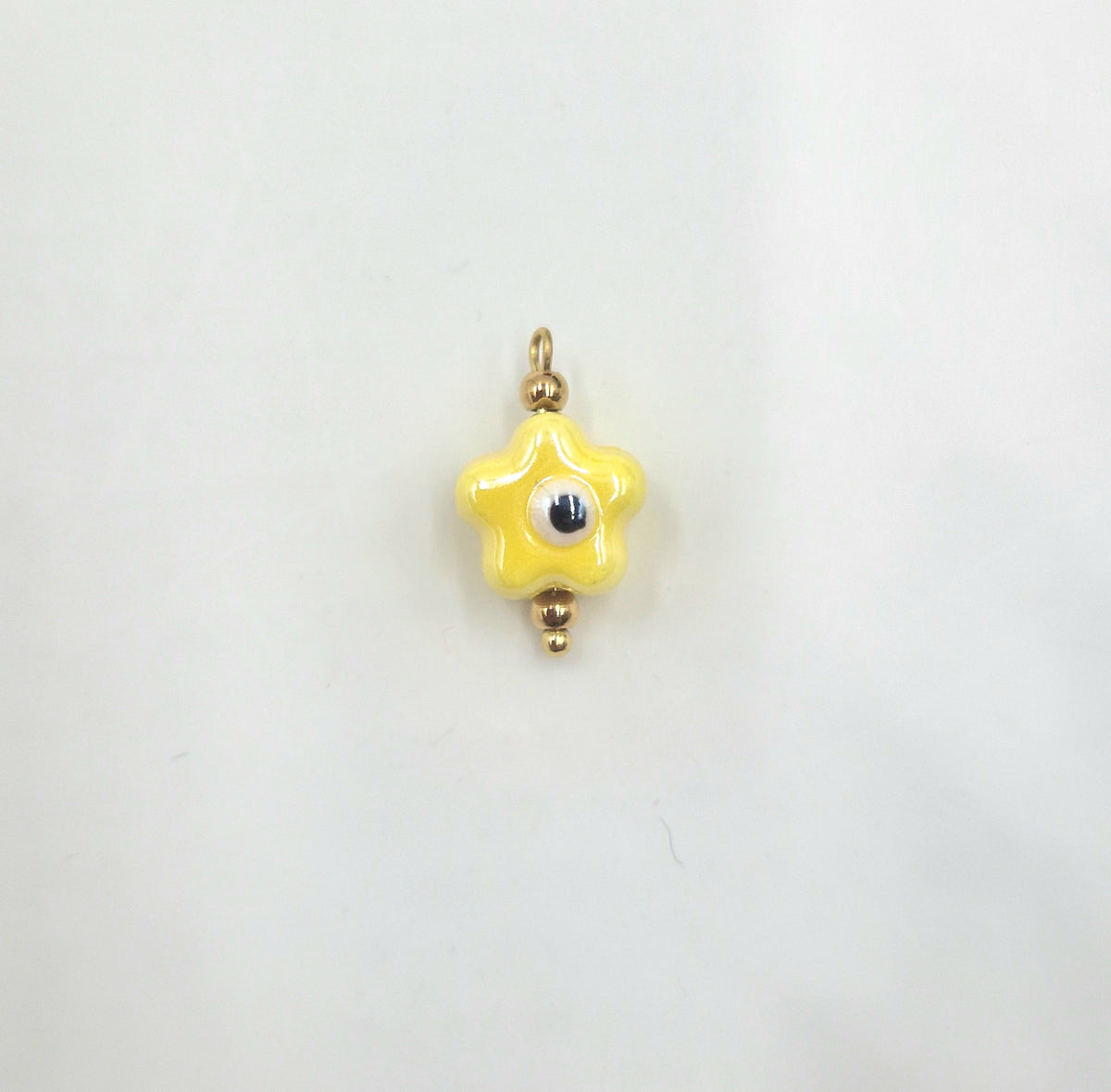 Charm mini Fleur céramique