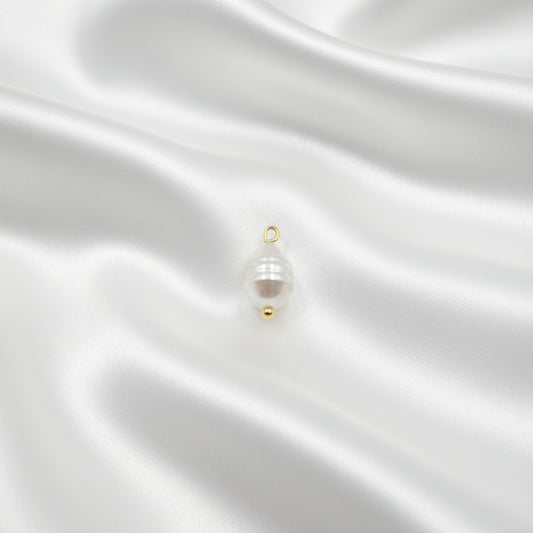 Charm perle ronde acrylique