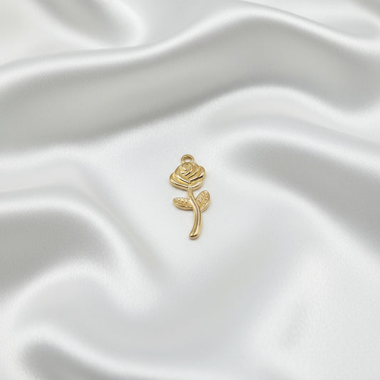 Charm Fleur doré