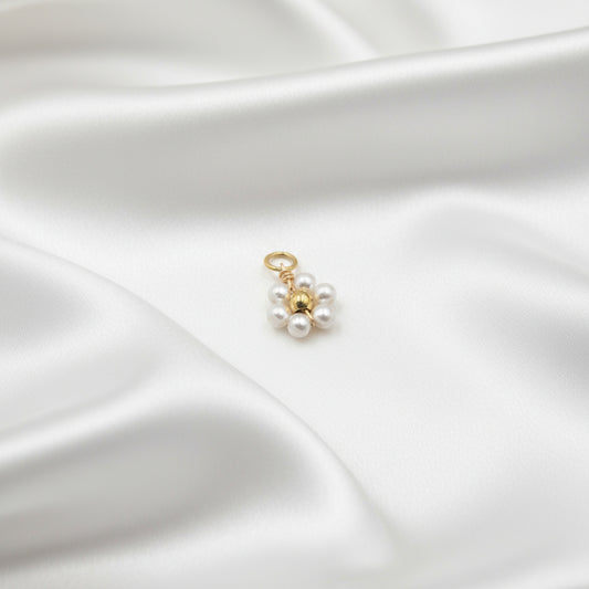 Charm petite Fleur perles