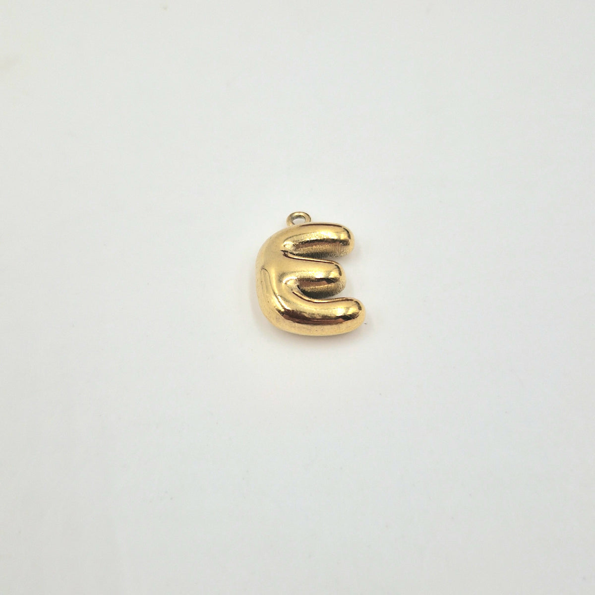 Charm maxi Lettre bubule doré