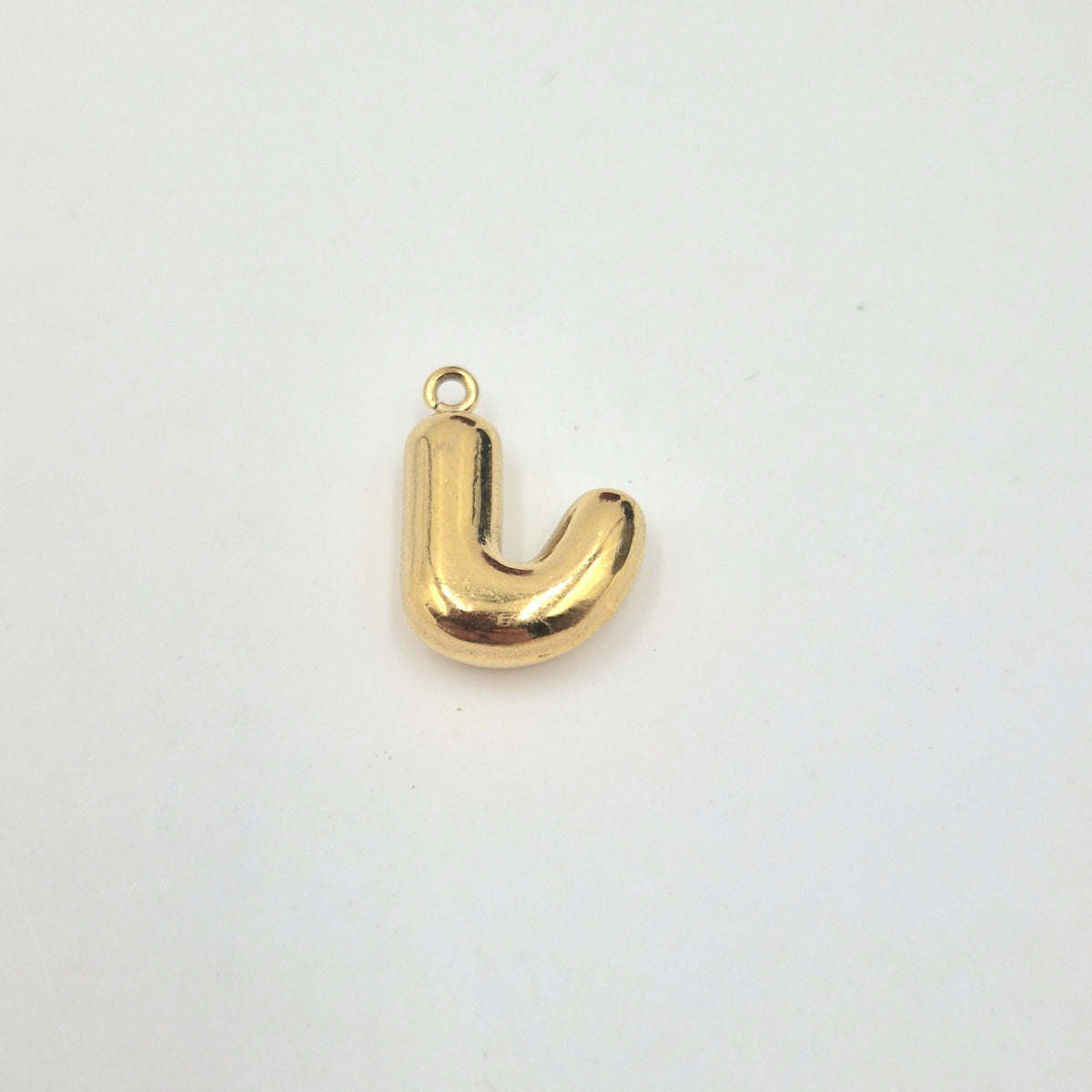 Charm maxi Lettre bubule doré