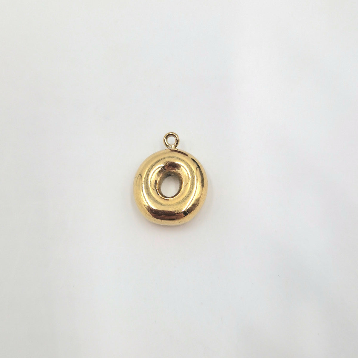 Charm maxi Lettre bubule doré
