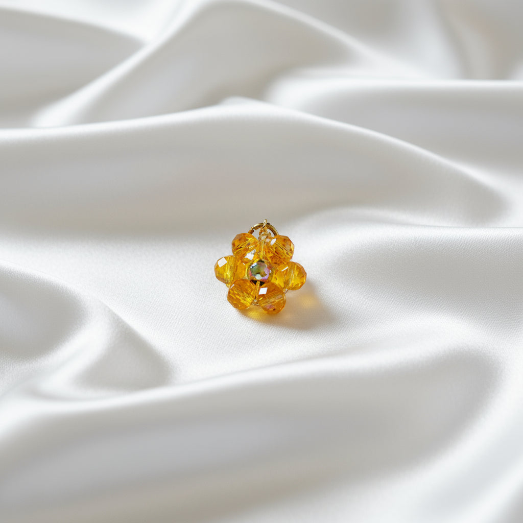 Charm petite Fleur perles