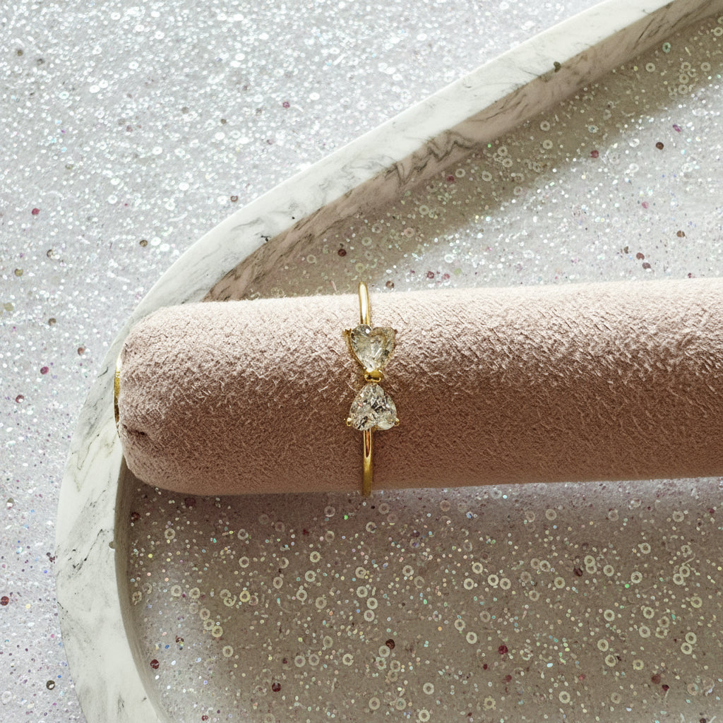 Bague Noeud strass