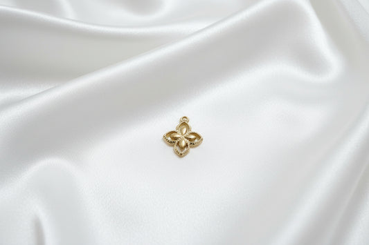 Charm Trèfle doré
