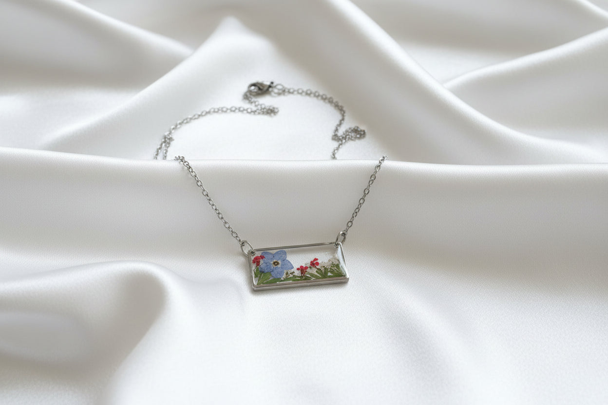 Collier Jardin fleuri